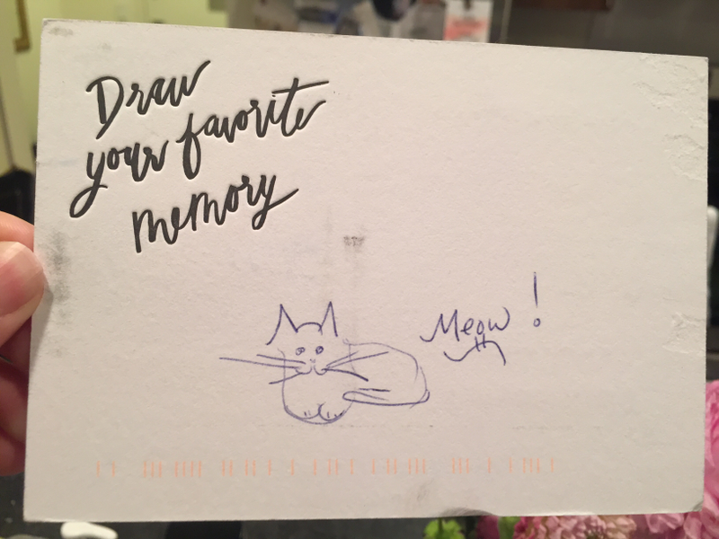 Illustration for article titled RSVP Cards: Our Friends' and Families' Favorite Memories of Us